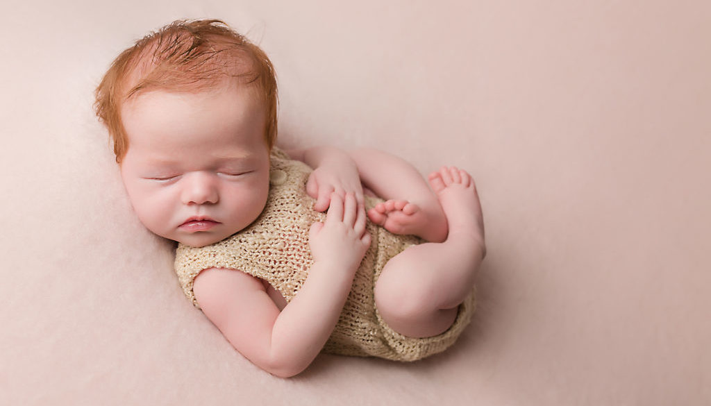 Adelaide Newborn Photographer image of newborn baby girl, as captured by Lisa from Adelaide Newborn Photography