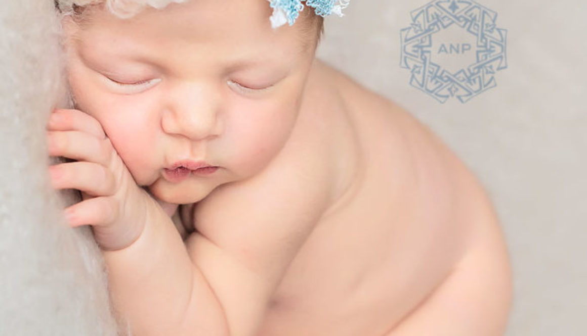 ANP newborn baby girl Cassie, as captured by Lisa from Adelaide Newborn Photography