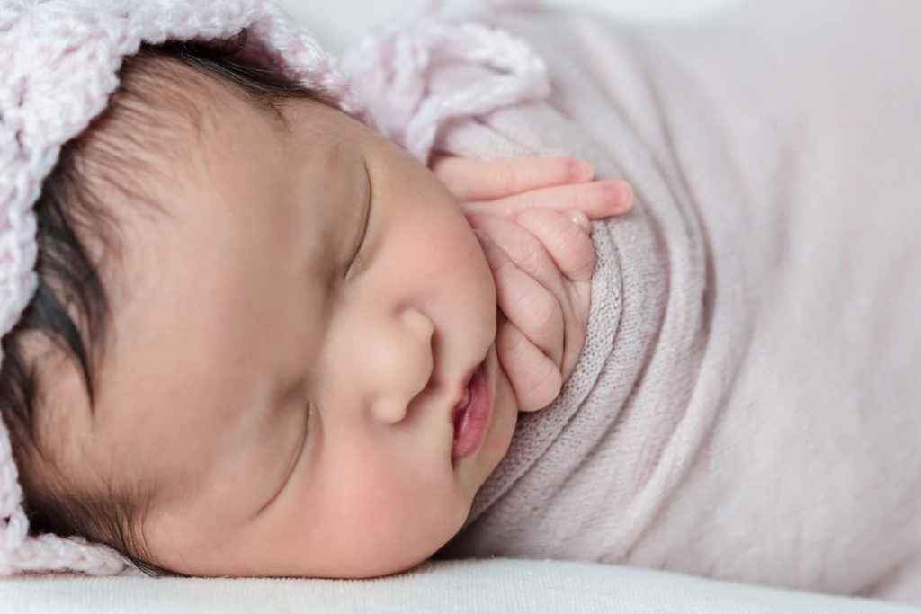 Adelaide newborn baby girl Miss H, as captured by Lisa from Adelaide Newborn Photography