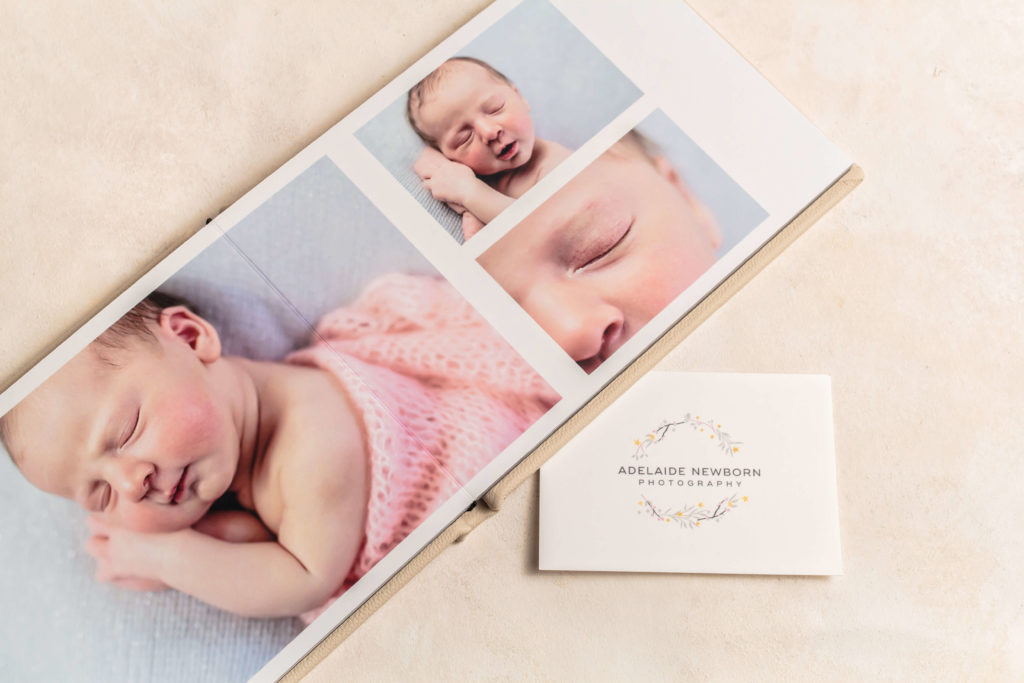 Adelaide Newborn Photography flushmount album products