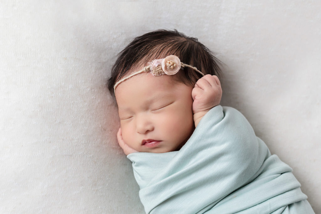 Adelaide newborn baby girl Miss H, as captured by Lisa from Adelaide Newborn Photography