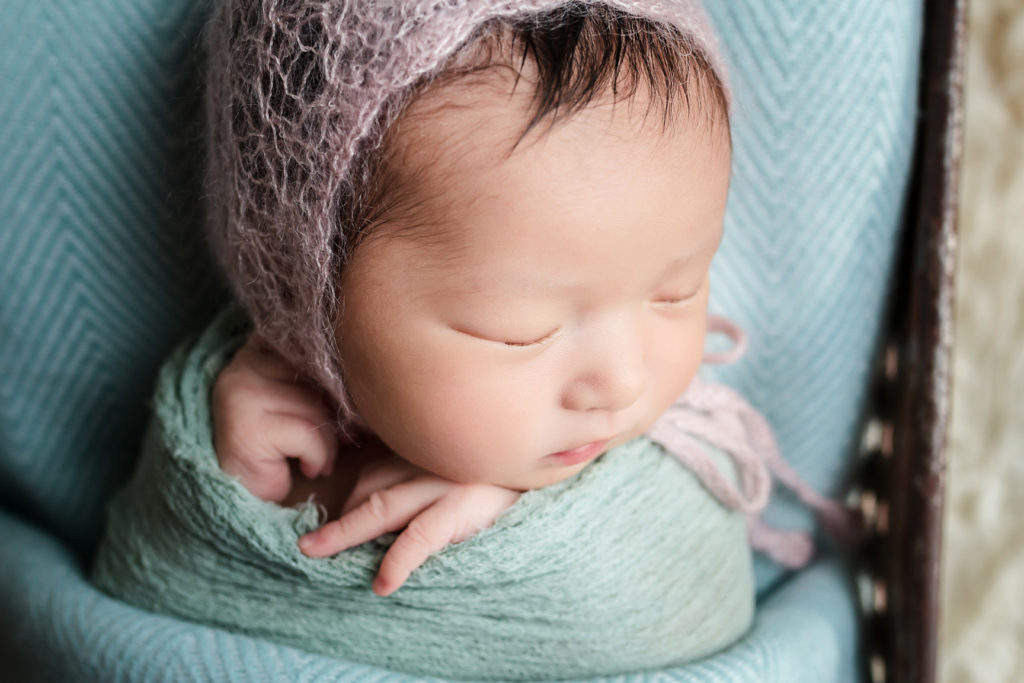 Adelaide newborn baby girl Miss H, as captured by Lisa from Adelaide Newborn Photography