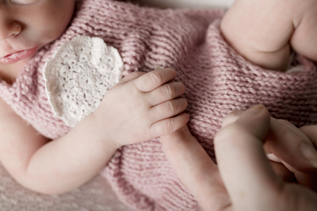 Baby Girl newborn baby details Adelaide Newborn Photography