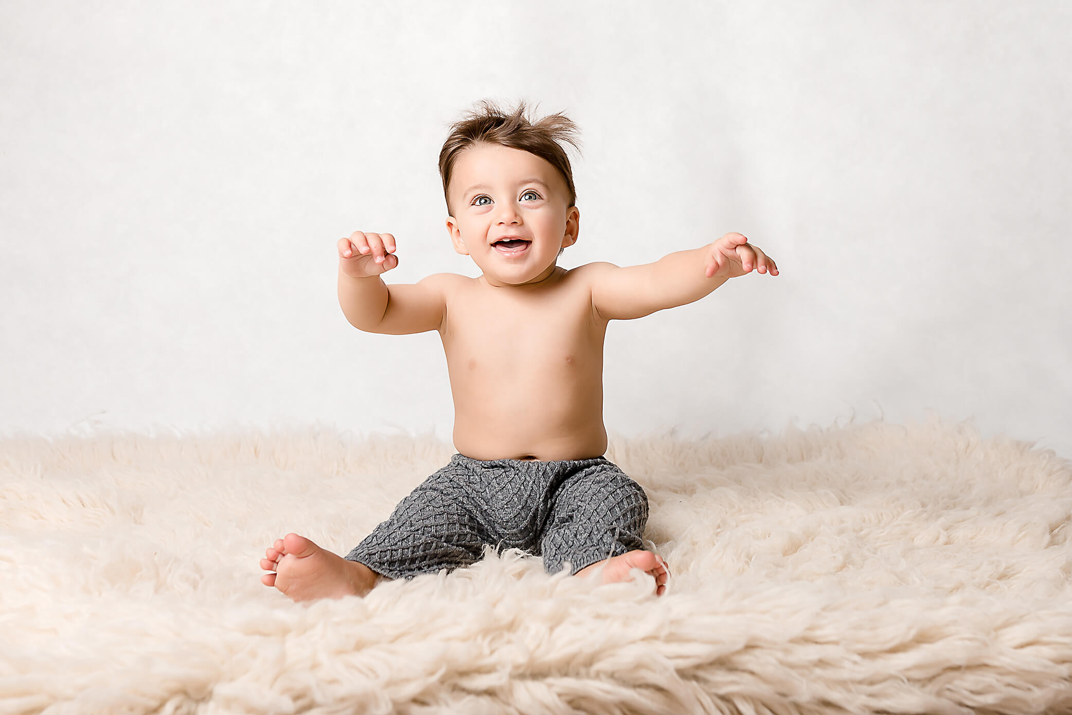 Baby boy 9mths old Adelaide Newborn Photography