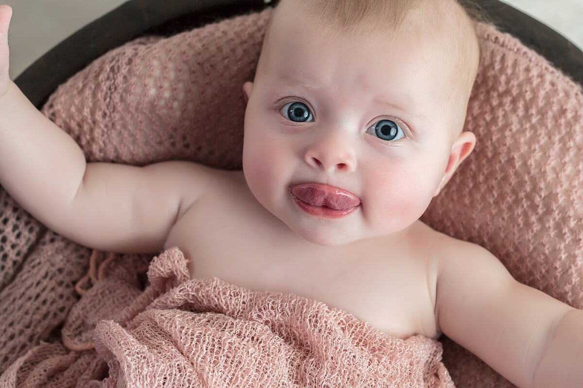 Baby Girl 6 months old Adelaide Newborn Photography